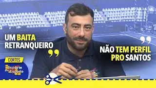 APRESENTADOR DÁ PALPITES PARA TÉCNICO DO SANTOS EM 2025 | CORTE EPE