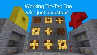 Working Bluestone Tic-Tac Toe Game built in MultiCraft!