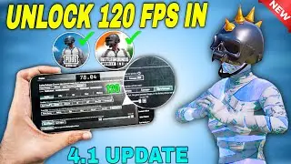 How to Unlock 120 in PUBG/Bgmi 4.1 in 2025 New Update | pubg 120 fps unlock | 120 fps unlock PUBG