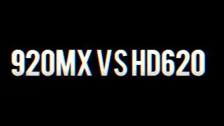 Geforce 920MX VS Intel HD620