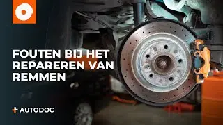 5 meest voorkomende fouten bij remreparatie | AUTODOC tips