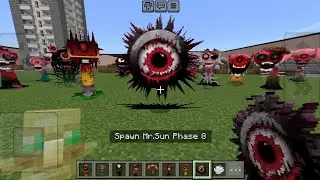 Incredibox Sprunki Phase 8 Mr.Sun added | Minecraft PE