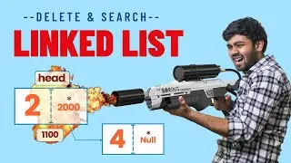 Linked Lists - Deletion - Search | Data Structures - 2 | English | Java | code io