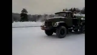 Как заводили бензовоз ЗиЛ в армии. Попытка 1