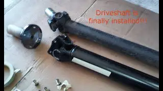 C3 LS Swap Pt. 11: How to Install a Driveshaft in a C3 Corvette - The Easy Way!