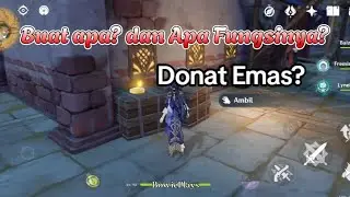 Donat Emas, Buat Apa? dan Apa Fungsinya? | Genshin Impact