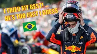 Max Verstappen Team Radio After Losing Brazilian GP to Lewis Hamilton