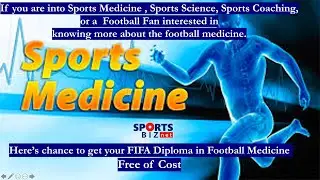 FIFA Diploma Sports Medicine - Free of Cost