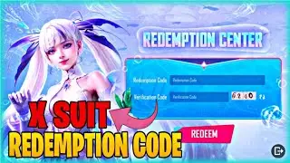 New Redeem code Event in Pubg mobile with the name of X suit Redemption center