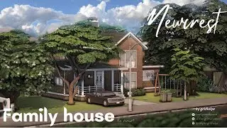 Newcrest Family Home 🌳| Construction | The Sims 4 | No CC