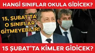 1 Mart'ta Hangi Sınıflar Okula Gidicek? Hangi Sınıflar Okula Giticek? Okullar Açılacak Mı?