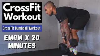 CrossFit® Style Workout At Home | Dumbbell Only CrossFit WOD