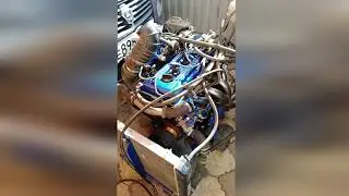 Очередной змз 409 из 405 с новым масляным насосом 