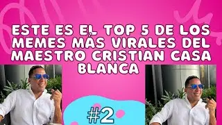 Top 5 de los memes más virales del maestro Cristina Casa Blanca
