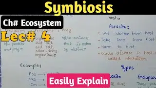 Symbiosis, Predation, Parasitism, Mutualism And Commensalism Class 12 Biology