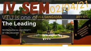 VTU UPDATE FOR IV SEM STUDENTS | VTU UPDATES | VTU MBA IV SEM UPDATE.