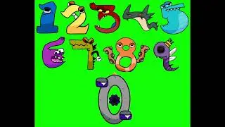 Number Lore Green Screen And Sound Effects (1-0)