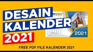 Proses Desain Kalender 2021 - Corel Draw