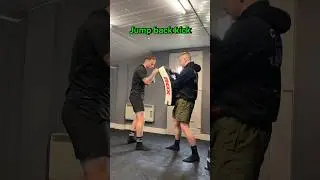 Set up the jump back kick ✅