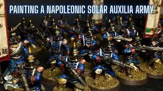 Painting a Napoleonic Solar Auxilia Army - Horus Heresy