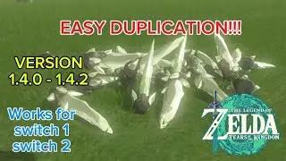 HOW TO DUPLICATE ITEMS IN LEGEND OF ZELDA: TEARS OF THE KINGDOM 1.4.0 - 1.4.2