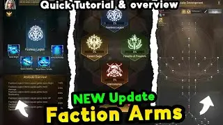 Faction Arms 🔥 New Update 🔥 Quick Tutorial & Overview ⭐ ::: Last Shelter Survival #24EGaming