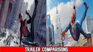 Marvel Spider Man Miles Morales vs Marvel Spider Man | Trailer Comparison