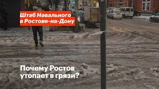 В грязь лицом. Почему не убирают Ростов?