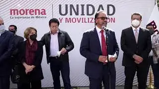 Presentación de resultados de la encuesta de Morena en Chihuahua