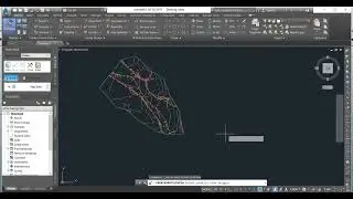 Import geometry from AutoCAD civil3D to HEC-RAS | Digitilize river in AutoCAD Civil3D