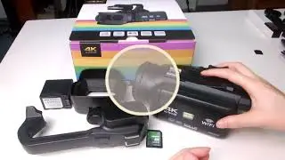 KOMERY YouTube Camcorder 4K Ultra HD camera Camcorders 64MP Streaming 4.0