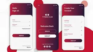 Modern Fitness App UI in Flutter: Welcome Screen (Part 1) | UI/UX Tutorial
