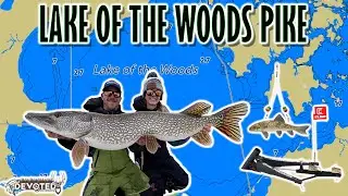 LOTW PIKE FISHING (tip ups and open water)