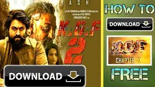 How to download kgf chapter 2 | How to download khf chapter 2 full movie in hindi | Hiphop |@TIYASHX