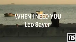When I Need You - Leo Sayer (cover by Johan Untung) (Lyrics On Screen)