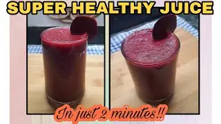 SUPER HEALTHY JUICE PREPARED WITHIN 2 MINUTES ONLY | GET GLOWING AND ACNE FREE SKIN | SUMAN'S WORLD