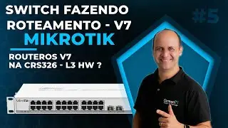 ROTEAMENTO NO SWITCH MIKROTIK CRS326 EM HARDWARE OFFLOADING | LEONARDO VIEIRA L3 HW