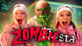 HALLOWEEN PÅ GRÖNA LUND - VI TESTAR NYA SKRÄCKHUSEN ZOMBIEST MED 8-ÅRINGAR!