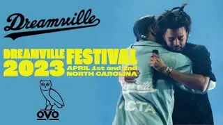 J. Cole & Drake Epic Bromance Performance at Dreamville Festival 2023 shot by iPhone 14 Pro