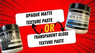Ranger Opaque White or Transparent Texture Paste