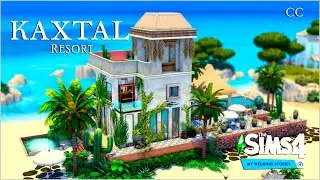 KAXTAL - HOTEL RESORT | CC | THE SIMS 4 | BY RUSTICSIMS