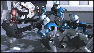The REPUBLIC LABYRINTH Bunker! - Men of War: Star Wars Mod Battle Simulator