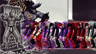 [KOF Mugen] Stone Daimon Vs 8 Ultimate Orochi Iori Yagami Team