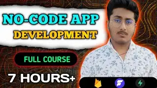 FREE App Development Full Course without CODING using Flutter Flow  (4 Practical Project) 2024