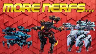 ANOTHER REBALANCE ALREADY? MORE NERFS ANNOUNCED TODAY! (War Robots)