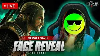 FIRST FACECAM 👀 | THE WITCHER 3 LIVE 