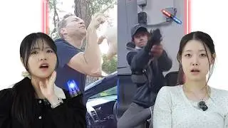 Koreans React to US Police Body Cams | CY