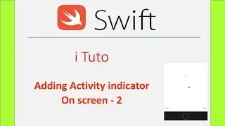SWIFT : Adding Coloured Activity Indicator/loader in viewcontroller using Swift and xcode