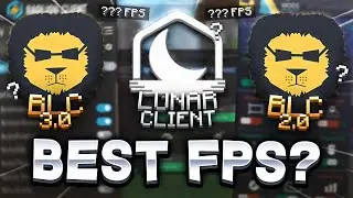 Badlion Client 3.0 VS Lunar Client VS Badlion Client 2.17 FPS COMPARISON