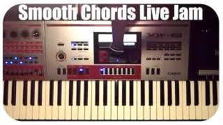 Casio XW-G1 Smooth Chords Live Jam with 808 Boom plus mini Review
